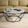 Hanah Home Diamond Mesa de Centro Crema